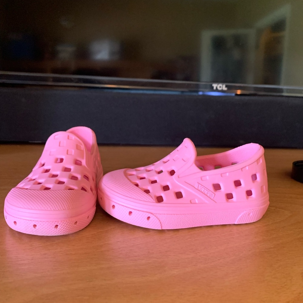 Pink Rubber Vans